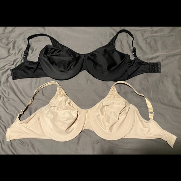 Bali bras size 36g. Set of 2, black and beige. - Picture 1 of 3